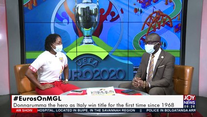 #EurosOnMGL: Racist abuse of England players condemned - AM Show on JoyNews (12-7-21)