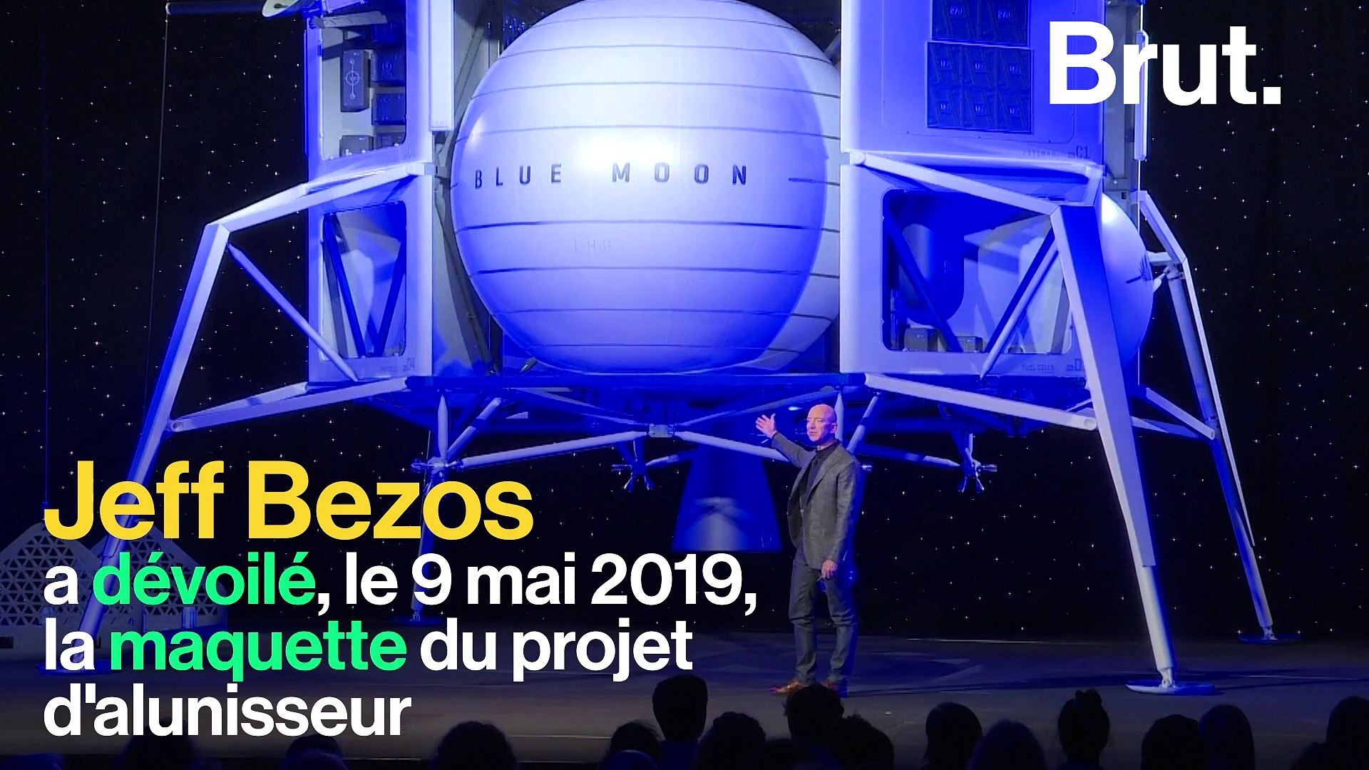 ⁣Le projet de Jeff Bezos pour retourner sur la Lune