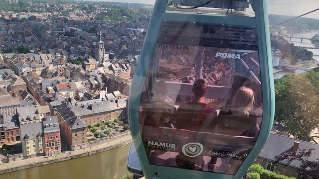 Les plus belles attractions touristiques wallonnes : le téléphérique de Namur