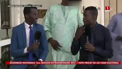 Cheikh Mbacké Bara Doly interompe le direct de la RTS