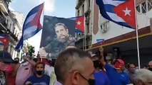 Miles de cubanos salen a las calles a protestar contra el régimen