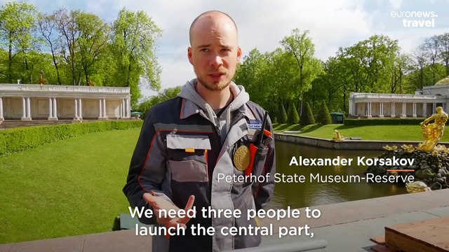 Peterhof Palace celebrates 300 years of its spectacular fountains