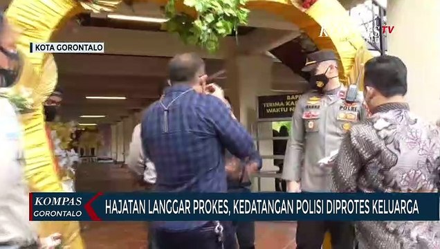 Hajatan Langgar Prokes, Kedatangan Polisi Diprotes Keluarga