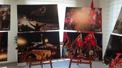 Kosova'da "15 Temmuz Demokrasi ve Milli Birlik Günü" fotoğraf sergisi açıldı