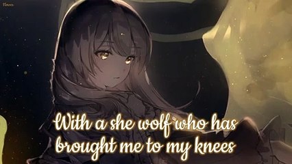 Nightcore - She Wolf (Luciana Zogbi & Gianfranco Casanova) {Cover} - Lyrics
