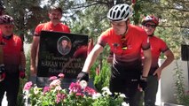 Pedallar 15 Temmuz şehidi Ömer Halisdemir için çevriliyor