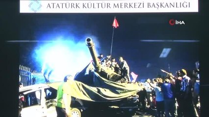 Atatürk Kültür Merkezi Başkanlığı "15 Temmuz Konulu Fotoğraf Sergisi" açıldı