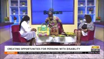 Creating Opportunities For Persons with Disability- Badwam Afisem on Adom TV (12-7-21)