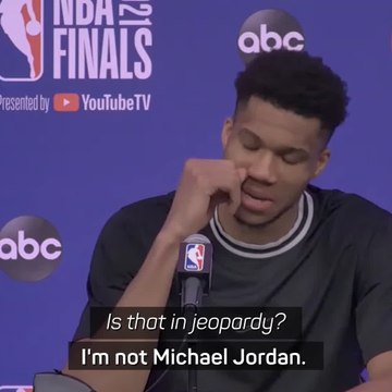 Giannis insists he's 'not Michael Jordan’ with record in sight