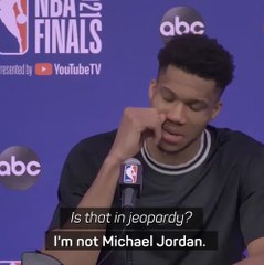 Giannis insists he's 'not Michael Jordan’ with record in sight