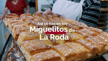 Así se hacen los Miguelitos de La Roda