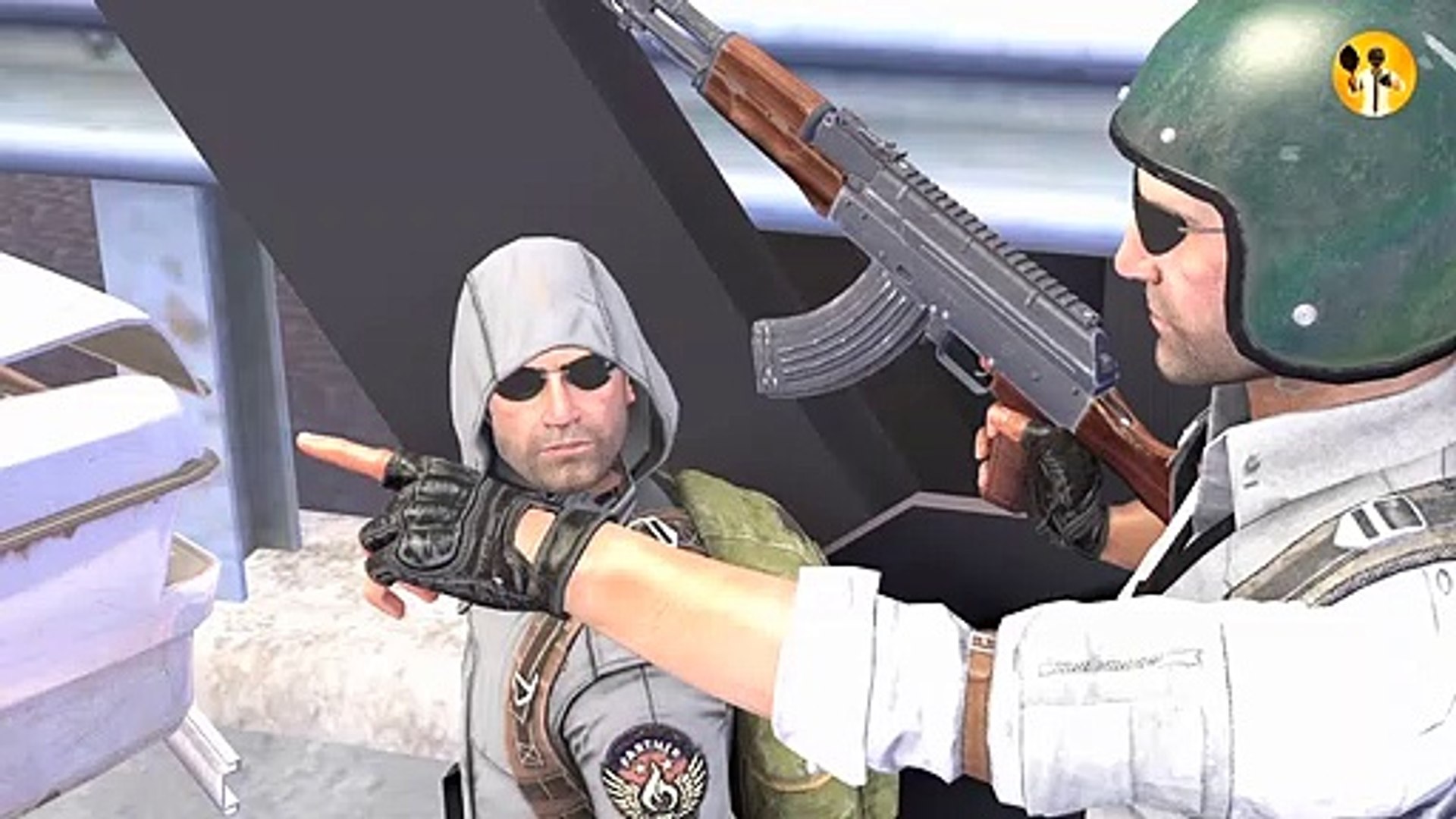 ⁣Pubg Animation - BRIDGE CAMPING (SFM ANIMATION)