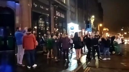 Edinburgh residents celebrate Italian victory at Euro 2020