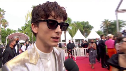 Timothée Chalamet : "C'était super !" - Cannes 2021