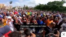 Hemeroteca: Protestas en Cuba contra el Régimen Comunista: Cuba es de los cubanos! Patria y vida!!