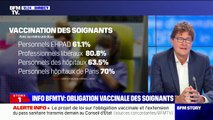 Info BFMTV: La vaccination va être rendue obligatoire pour les soignants