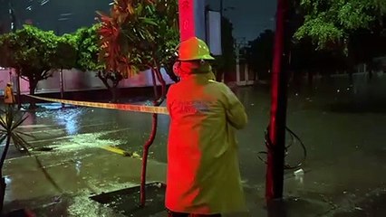 Durante la noche y madrugada la ZMG sufrió Múltiples estragos debido a la intensa tormenta