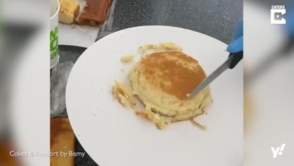 Kuchen sieht aus wie ein Menü von McDonalds