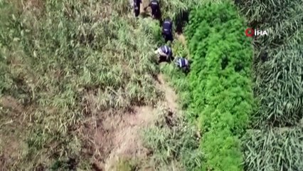 Drone tespit etti, jandarma operasyon yaptı