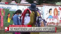 En los municipios de La Paz y El Alto se descarta el regreso presencial a clases