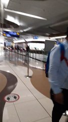 Dubai metro rail station