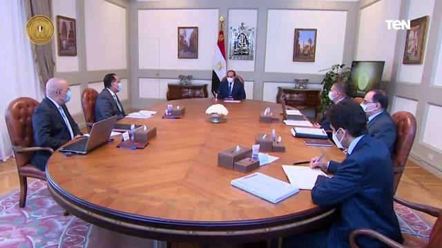 نشاط السيد الرئيس عبد الفتاح السيسي خلال اليوم 12/7/2021