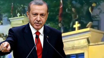 Son Dakika: Kadıköy'deki kiliseye yapılan saygısızlığa Cumhurbaşkanı Erdoğan'dan tepki: Provokasyon olarak görüyorum