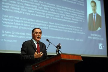 Kamu Başdenetçisi Malkoç'tan "15 Temmuz ve Türkiye'nin Geleceği" konferansı