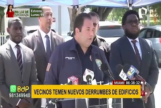 Miami: Vecinos temen nuevos derrumbes de edificios