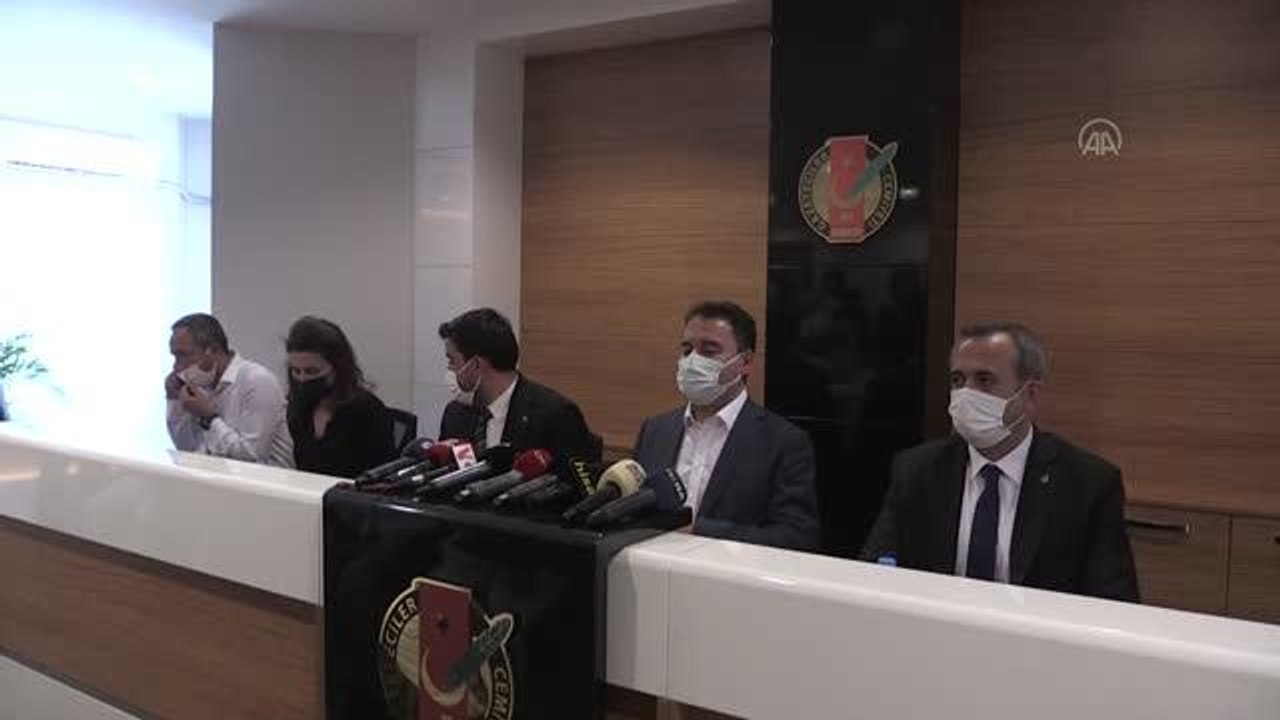 GAZİANTEP - DEVA Partisi Genel Başkanı Babacan: "Bizim ittifaklarla ilgili hiçbir partiyle görüşmemiz yok"