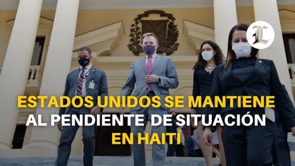 Estados Unidos se mantiene al pendiente de situación en Haití