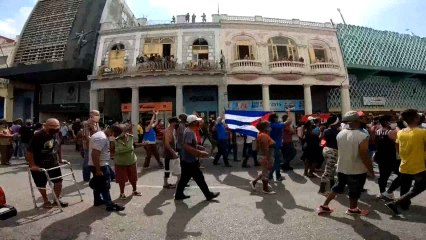 Manifestaciones en Cuba