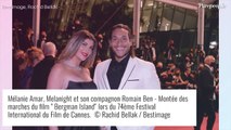 Mélanight sublime au côté de Romain sur le tapis rouge du Festival de Cannes