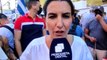 Cubanos y españoles protestan ante la embajada castrista en Madrid