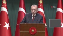 Son dakika haberleri... Cumhurbaşkanı Erdoğan'dan Kabine Toplantısı sonrası açıklamalar