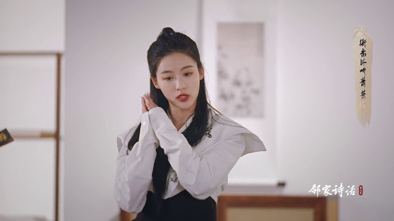 SNH48 - Sun Rui sings "墨竹图题诗" on the Tencent show "邻家诗话" 20210712