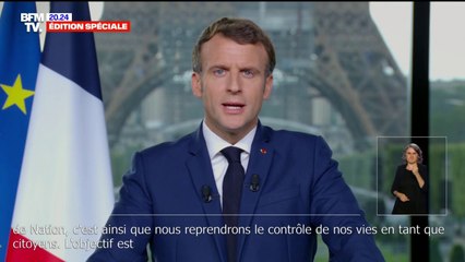 Pass sanitaire, réforme des retraites: Regardez l'intégralité de l'allocution d'Emmanuel Macron