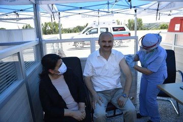 Edirne Valisi Canalp'tan gurbetçilere aşı çağrısı