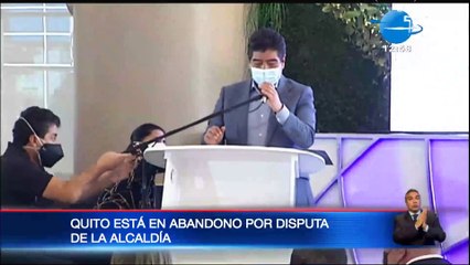 Quito: ciudad paralizada por disputa en la alcaldía