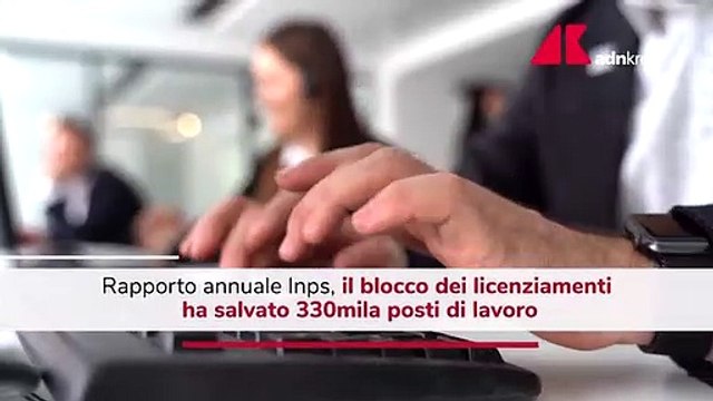 Inps, Tridico: Con blocco licenziamenti salvati 330mila posti di lavoro
