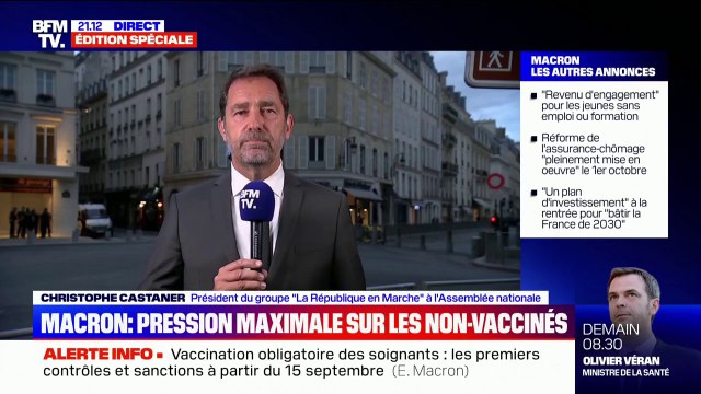 Majorité reçue par Emmanuel Macron: Il nous a invité à être fiers de ce bilan, de ces quatre années d'action , confie Christophe Castaner