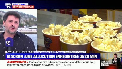 Le pass sanitaire "serait vraiment un coup dur" pour ce responsable de cinémas à Cannes