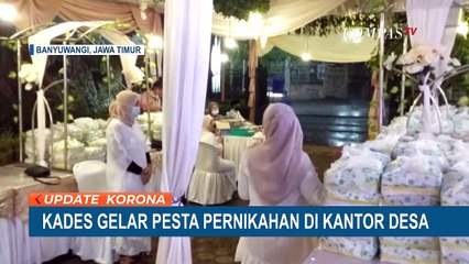 Kades Bikin Pesta Pernikahan di Kantor Desa Saat PPKM Darurat Berlaku