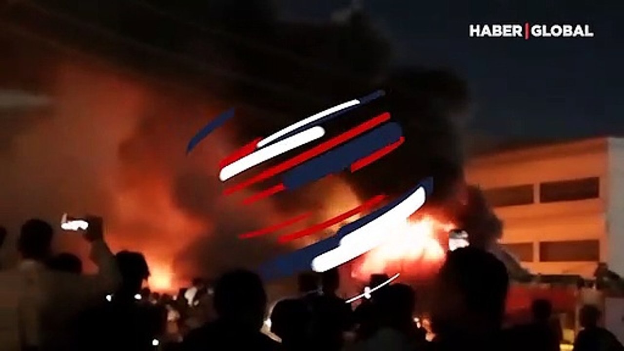 Irak'ta Kovid-19 hastanesinde yangın! Çok sayıda ölü var