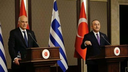 Bakan Çavuşoğlu, Galatasaray'a uygulanan ayrımcılıkla ilgili Yunan Bakan Dendias'la görüştü