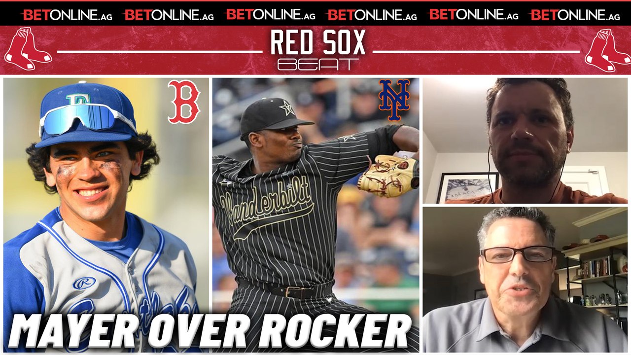 Why The Red Sox Drafted SS Marcelo Mayer Instead Of Vandy Ace Kumar Rocker | Red Sox Beat