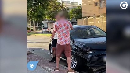 Acidente na Rua da Lama envolve 3 veículos em Jardim da Penha