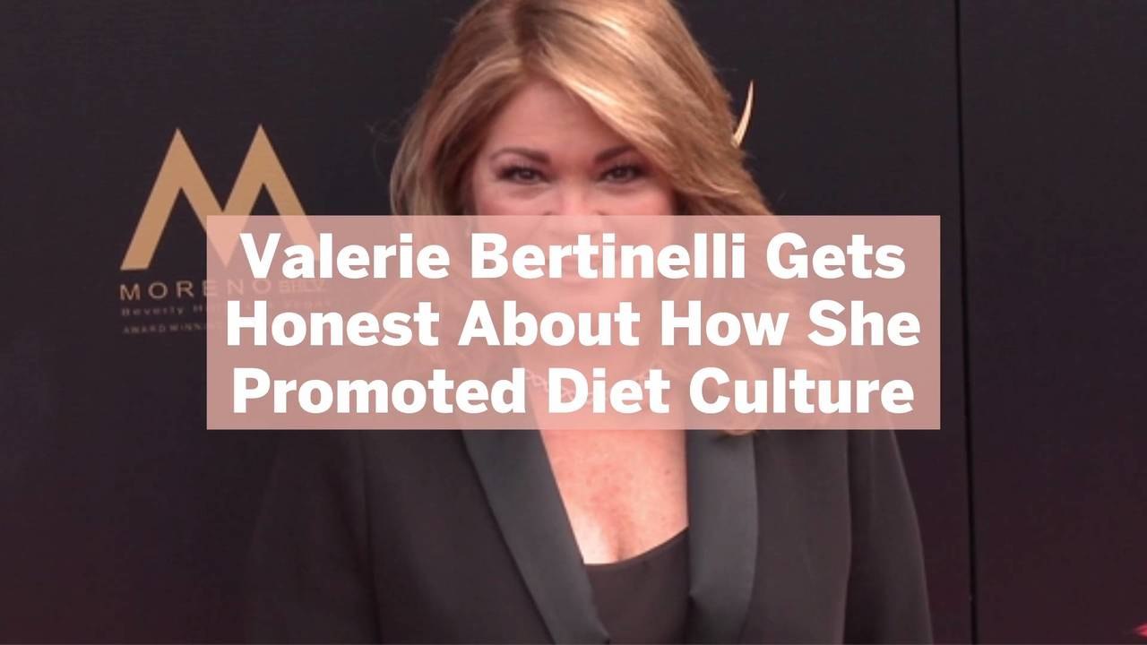 After Her Tearful Reply to a Body Shamer, Valerie Bertinelli Gets Honest About How She Pro