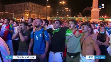 Football : l'Italie fête ses champions d'Europe