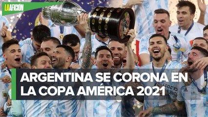 Argentina vence a Brasil y es Campeón de la Copa América